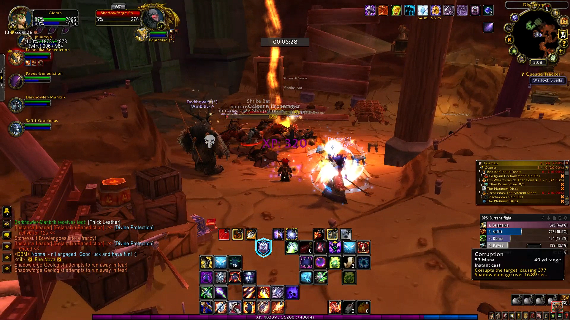 Dungeon and raid grinding for gold in WoW Classic